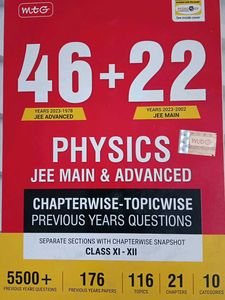MTG Physics JEE Main & Advanced Book