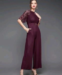 Elegant Lace Jumpsuit