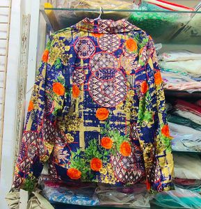 Chic Printed Blazer &amp; Pants Set