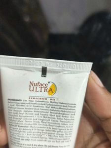 Nuface Ultra Sunscreen Gel SPF 60