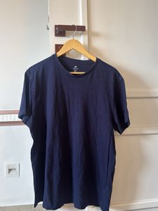 HnM  Navy Blue T-Shirt