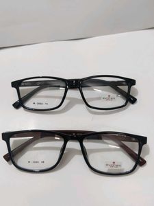 Buy 1 get 1n Stylish Eyeglasses - Black & Brown