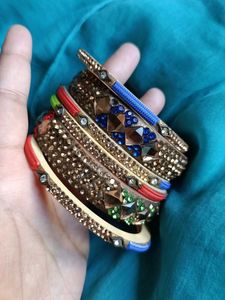 Embellished Bangles Set