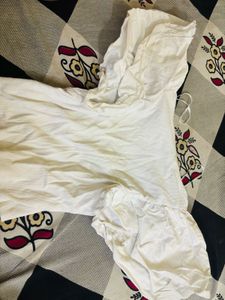 Zara white top