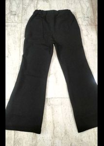 Black Flared Pants