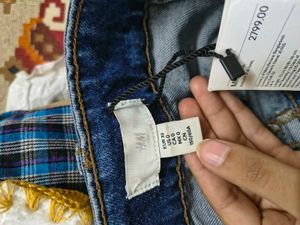H&amp;M wide leg jeans for women