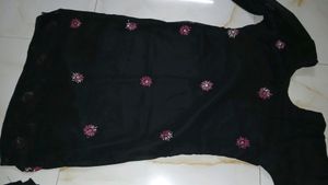 Black Embroidered Salwar Kameez