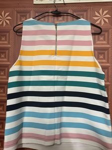 Zara Short Multi Colour Top