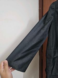 Black Peacoat Jacket