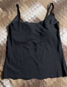 Black Camisole with Built-in Bra