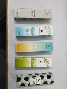 Perfume, Night Reset Cream, Day Cream And cologne