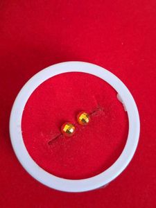 Stud Earring Set - Gold &amp; Crystal