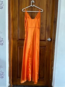 V Neck Long Gown