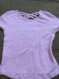 Cute Pink Sequin T-Shirt