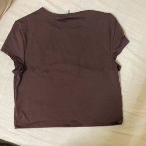 H&amp;M BURGANDY TOP