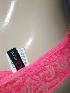 (1403)Cute Pink Lace Thong