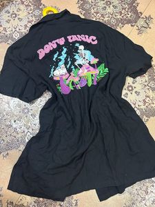 Oversized Shirt Back Print