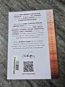 Charlotte Tilbury Concealer Shade Finder Card