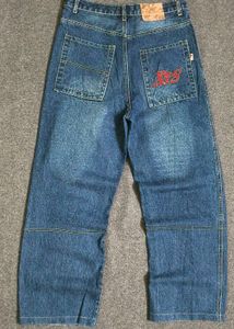 Vintage Straight fit Blue Denim Jeans