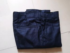 Men's Formal Navy Blue Trouser