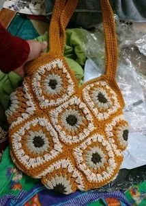 crochet handbag
