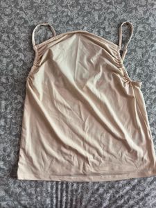 Chic Ruched Spaghetti Strap Tank Top