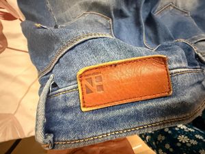 Stylish Blue Denim Joggers size 30