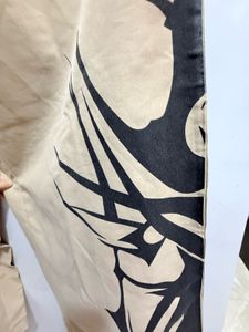 low waist Graphic Print Cargo Pants