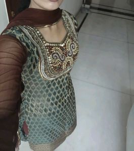Elegant Embellished Salwar Suit