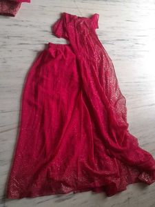 Stunning Pink Sequined Lehenga Choli