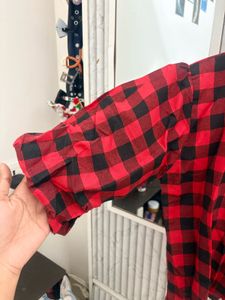 Red &amp; Black Buffalo Plaid Tunic