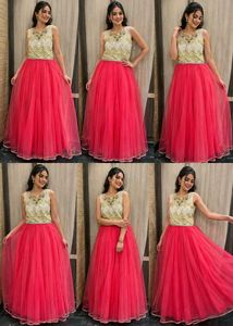 princess type party gown