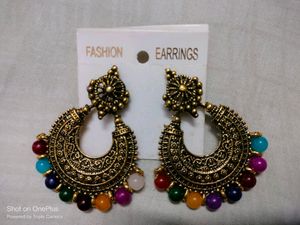 Multi Colour Earrings