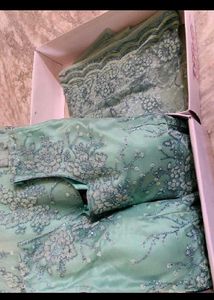 Elegant Embroidered Ethnic Gown