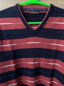 Red Black Coloured Sweater