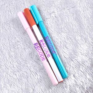 Recode blue pen Newly launched pack of 3