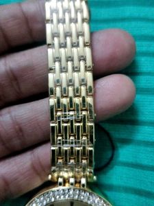 M.K  Copy Golden Watch Model Mk 31921