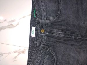 Wide Leg Denim Jeans