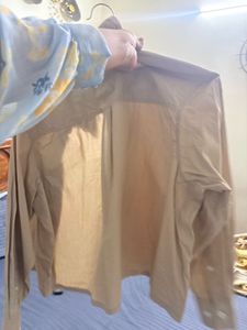 Men's Classic Beige Shirt