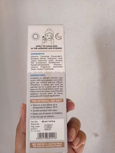 Face moisturizer