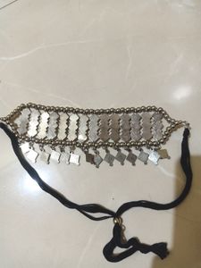 Oxidised Mirror Choker