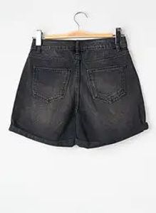 Womens Distressed Denim Shorts