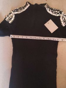 New Embellished Knit Top