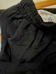 Flowy Black Palazzo Pants