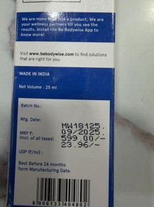 Bodywise Hair Growth Serum Roll-On
