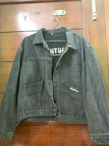 winter Stylish Denim Jacket for women oversized