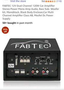 FABTEC Subwoofer Amplifier