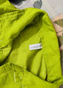Gradient Ombre Button-Up Shirt