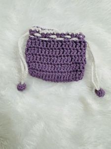 Crochet Grape Pouch potli