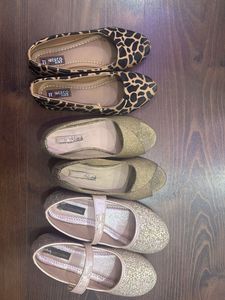 Cute Giraffe Print Ballerina Flats